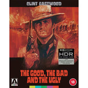 PRE-ORDER: The Good, The Bad and the Ugly Limited Edition 4K UHD Blu-Ray with Slipbox and Extras.