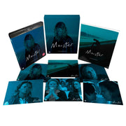 Monster Limited Edition Blu-Ray with rigid slipcase, booklet, and art cards (Region B).