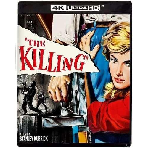 Killing 4K UHD with Slipcover featuring artwork of Stanley Kubrick's film noir classic.