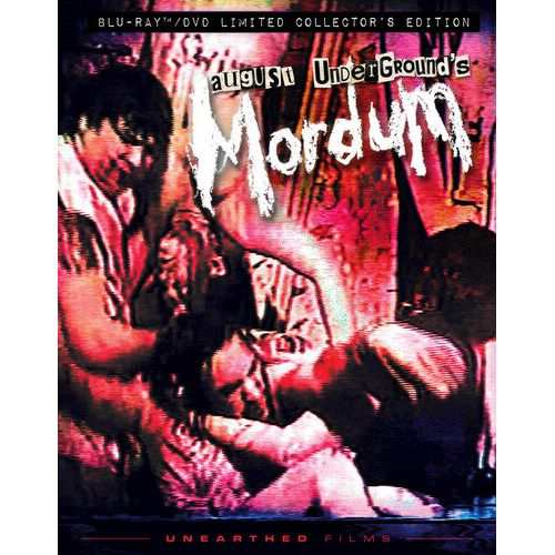 August Underground: Mordum Blu-Ray + DVD Limited Edition front cover