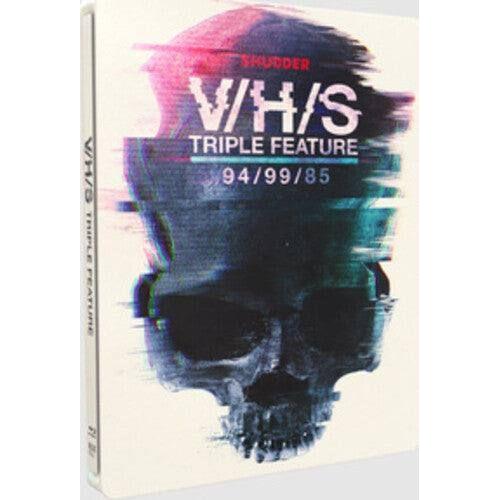 V/ H/ S Triple Feature Limited Edition Steelbook Blu-ray front cover