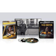 Taxi Driver Limited Edition Steelbook 4K UHD + Blu-ray front back open and discs product image