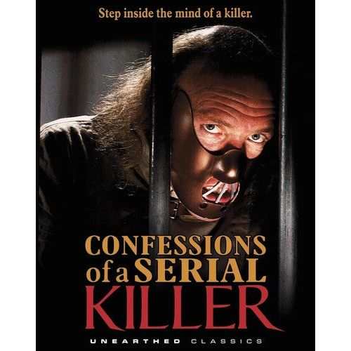 Confessions of a Serial Killer Director’s Cut Blu-Ray with slipcover featuring masked character.