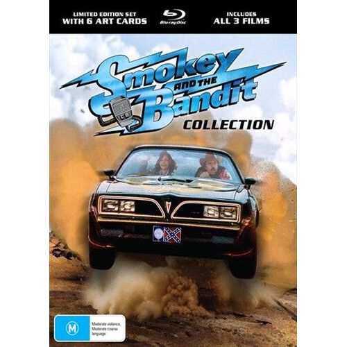 Smokey and the Bandit Collection (1977-1983) Blu-Ray via vision Limited Edition front cover