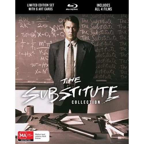 The Substitute Collection (1996-2001) Blu-Ray Limited Edition w/ Lenticular Cover and Art Cards