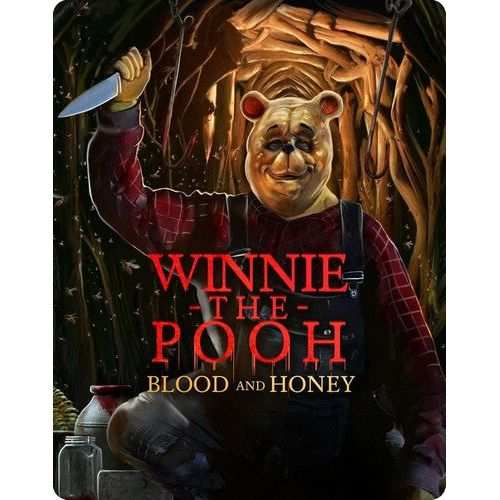 Winnie The Pooh: Blood And Honey Blu-ray Limited Edition Steelbook front cover