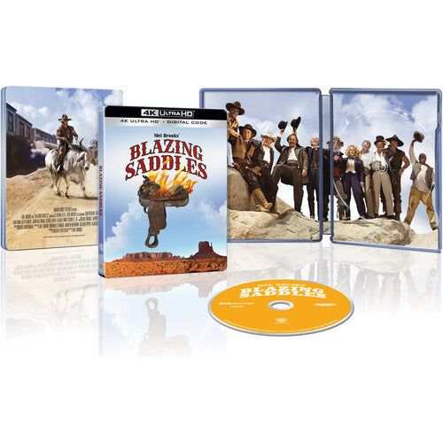 Blazing Saddles - Limited Edition Steelbook 4K Ultra HD + Digital product packaging image