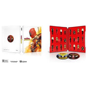 Deadpool And Wolverine (Deadpool Cover) 4K UHD + Blu-Ray + Digital Limited Edition Steelbook product packaging image 