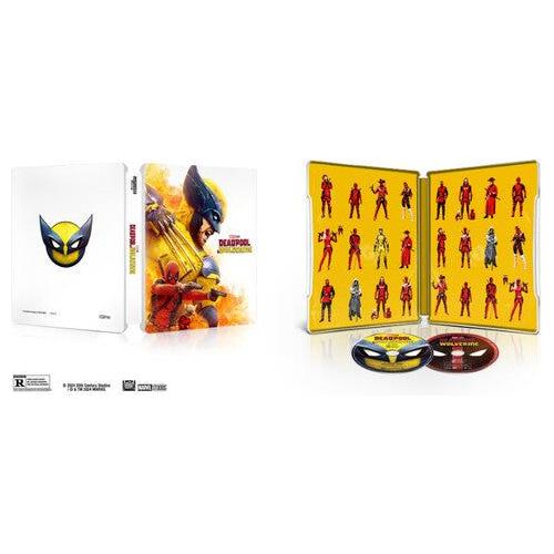 Deadpool And Wolverine (Wolverine Cover) 4K UHD + Blu-Ray + Digital Limited Edition Steelbook product packaging image