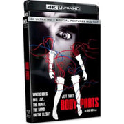 PRE-ORDER Body Parts 4K UHD Blu-Ray with slipcover, featuring a thrilling horror tale by Eric Red, starring Jeff Fahey.