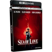 PRE-ORDER Sea of Love 4K UHD Blu-Ray with slipcover featuring Al Pacino.