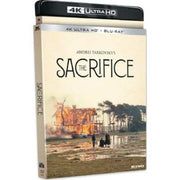 Sacrifice 4K UHD + Blu-Ray with slipcover featuring Andrei Tarkovsky's final masterpiece.