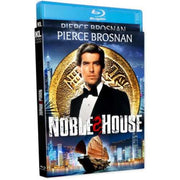 PRE-ORDER Noble House Blu-Ray with Slipcover featuring Pierce Brosnan in a formal suit.