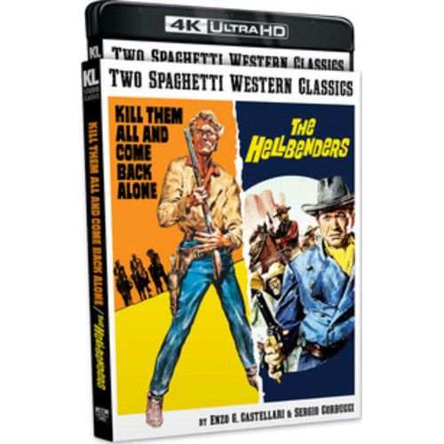 PRE-ORDER Spaghetti Western Classics 4K UHD with Slipcover featuring "Kill Them All and Come Back Alone" and "The Hellbenders".