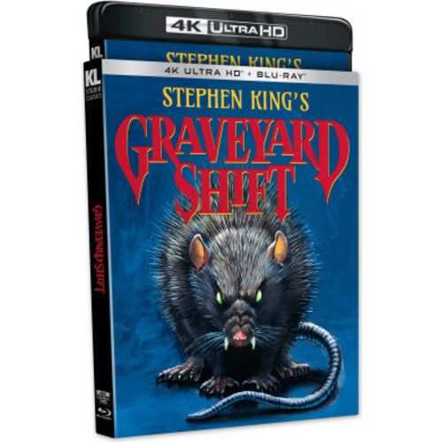 PRE-ORDER Graveyard Shift 4K UHD Blu-Ray Slipcover Stephen King Movie