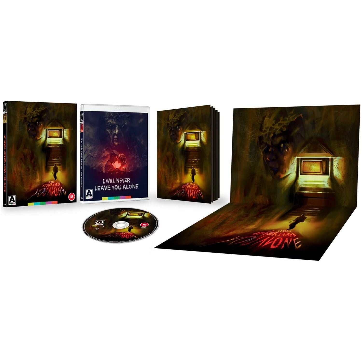 Limited Edition Blu-Ray of "I Will Never Leave You Alone" with slipcover and extras (Region B).