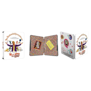 Willy Wonka and The Chocolate Factory limited edition Steelbook 4K Ultra HD packaging.