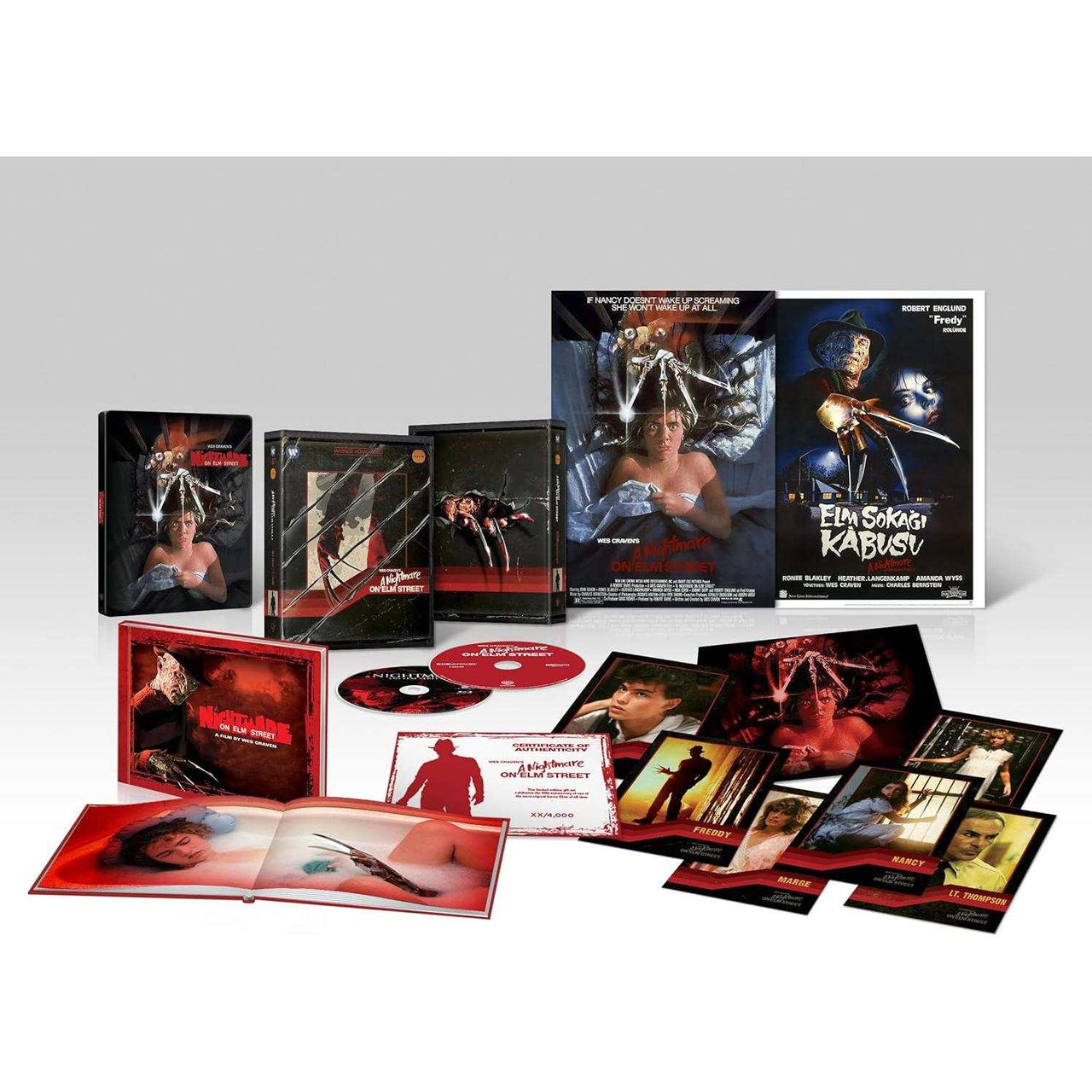  A Nightmare On Elm Street Limited Steelbook Ultimate Collectors Edition 4K Ultra HD + Blu-Ray full product packaging image