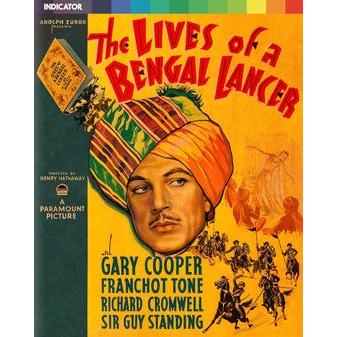 The Lives Of A Bengal Lancer Limited Edition Blu-Ray front cover