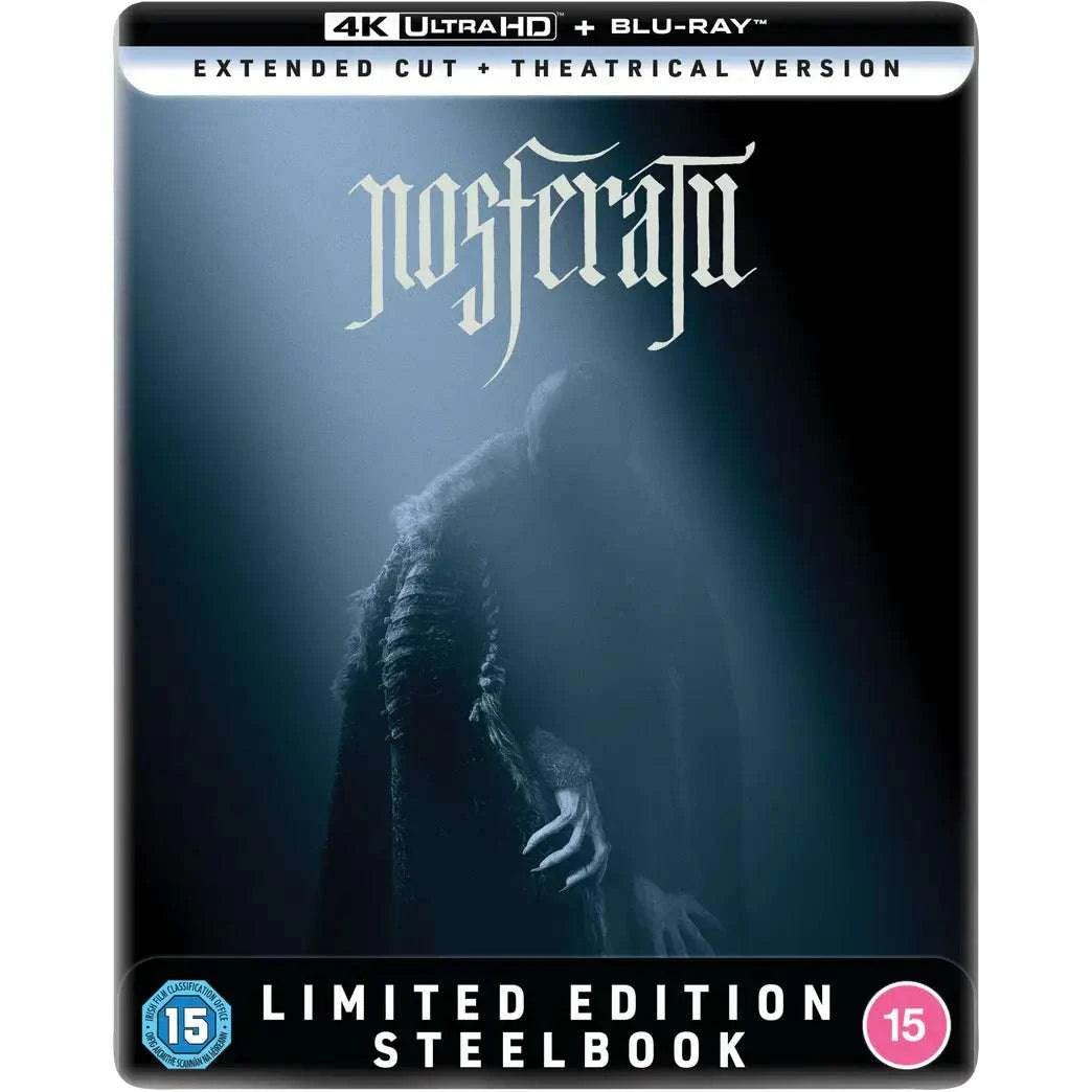 Nosferatu Limited Edition Steelbook cover for 4K UHD and Blu-Ray.