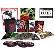 Captain Kronos - Vampire Hunter Limited Collectors Edition 4K UHD + Blu-Ray 5-Disc Digipak with exclusive packaging, art cards, and booklet.