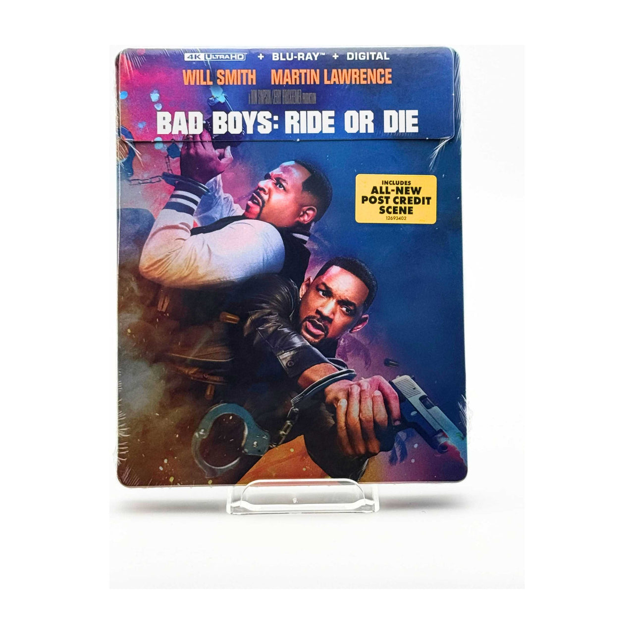 Bad Boys: Ride or Die 4k UHD + Blu-Ray Limited Edition Steelbook live front cover image