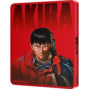 Akira 4K UHD Blu-Ray Limited Edition Steelbook pre-order cover.