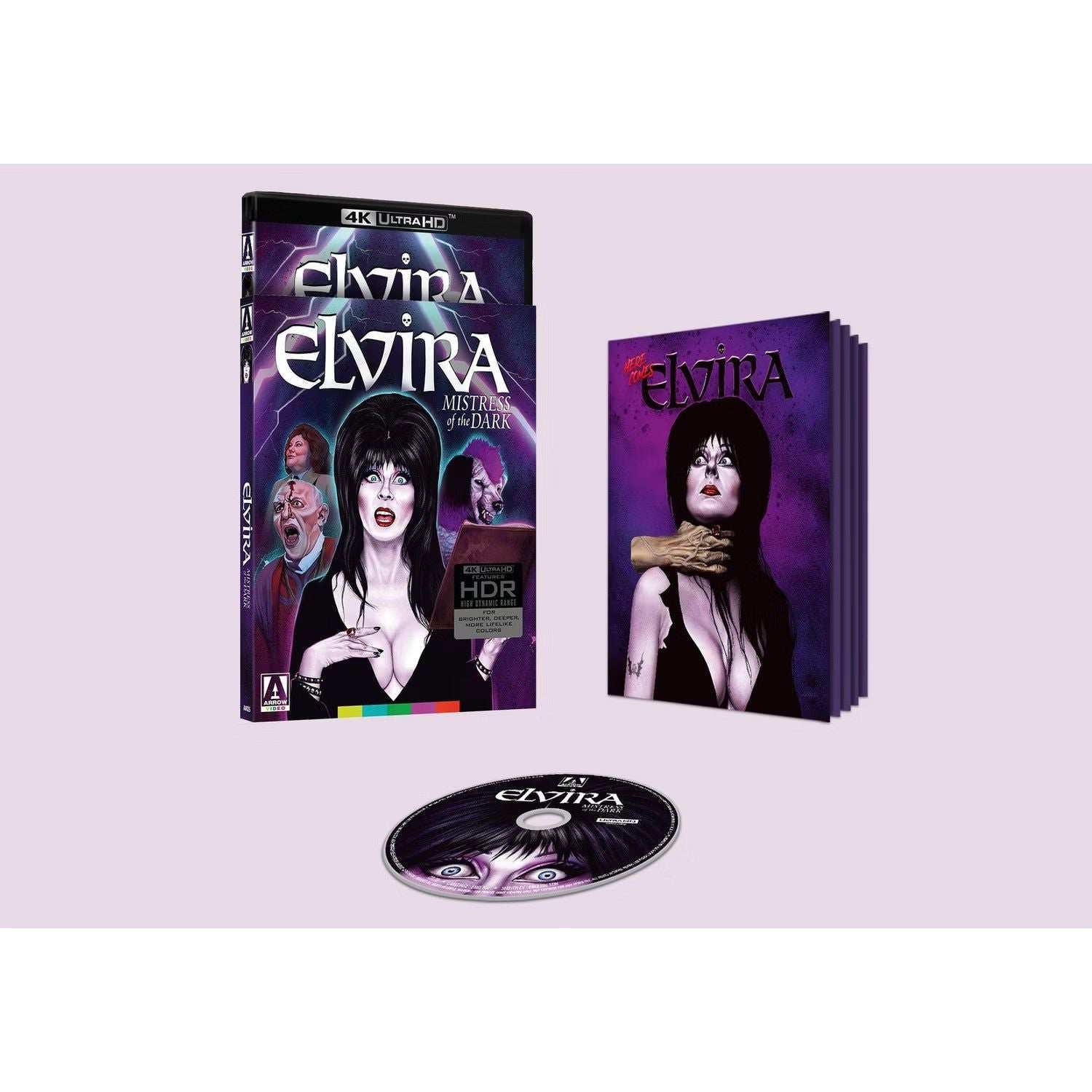 Elvira: Mistress of the Dark Limited Edition 4K UHD full product packaging image