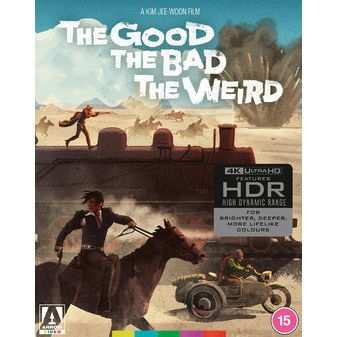 The Good The Bad The Weird Limited Edition 4K Ultra HD front movie cover