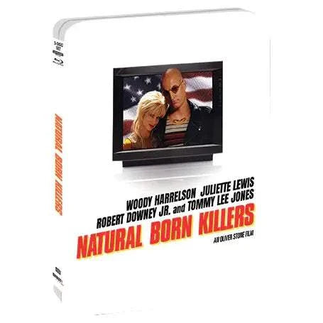 Natural Born Killers 4K UHD + Blu-ray Limited Edition Steelbook front cover