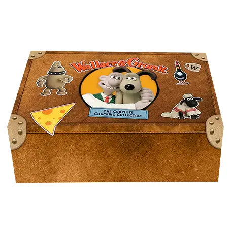 Wallace And Gromit: The Complete Cracking Collection 4K + Blu-Ray Box Set outer cover