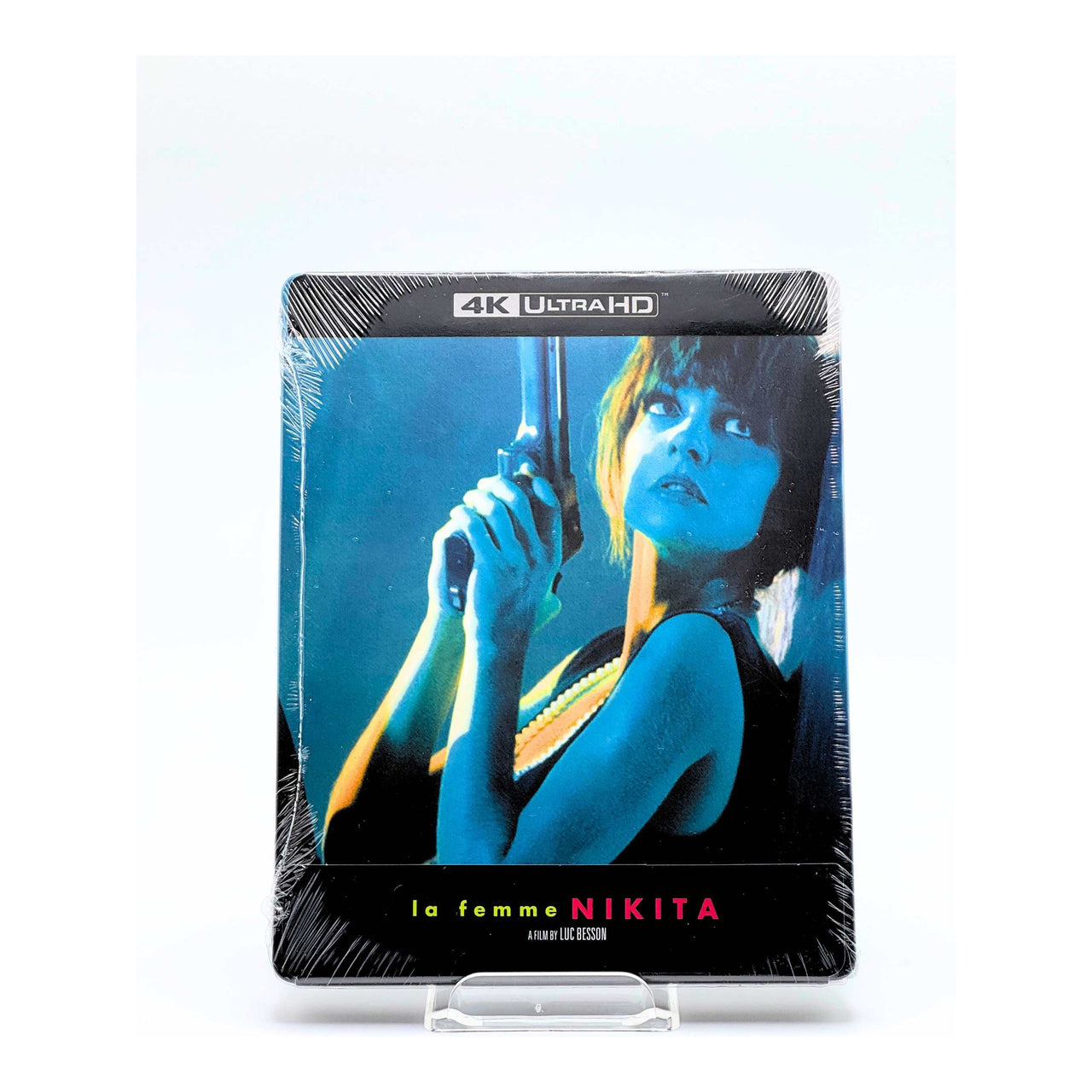 La Femme Nikita 4K UHD Limited Edition Steelbook front cover live picture