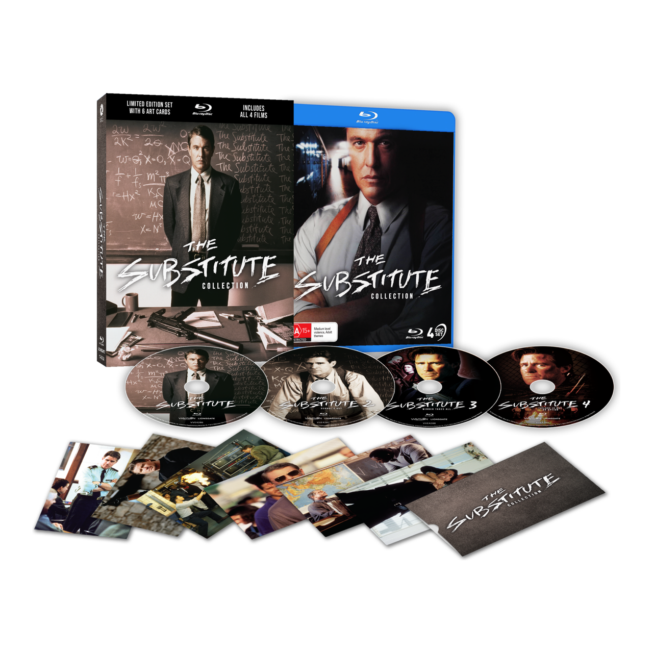 The Substitute Collection (1996-2001) Blu-Ray Limited Edition w/ Lenticular Cover and Art Cards