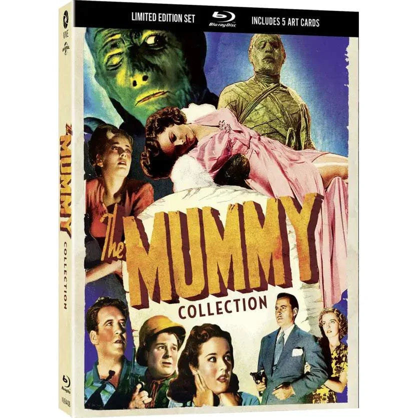 The Mummy Collection (1932-1944) Limited Edition Blu-ray Set with Lenticular Cover and Art Cards outer cover