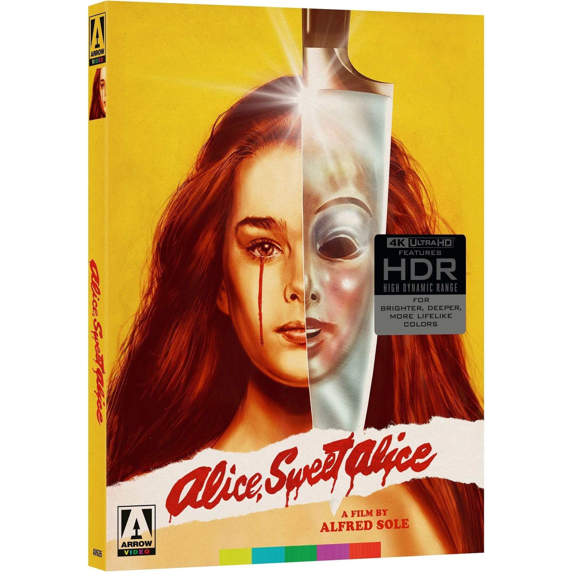 Alice, Sweet Alice Limited Edition 4K UHD w/ Slipcover + Booklet front cover and spine image