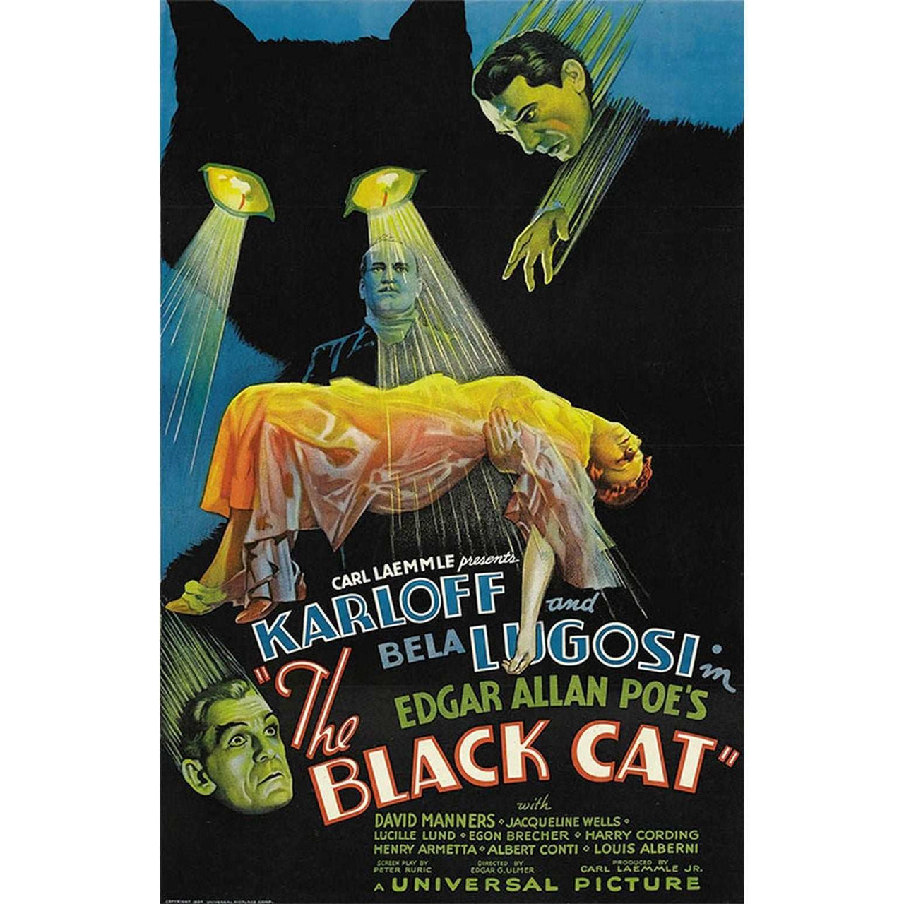 11x17 Poster from the movie Black Cat (1934)