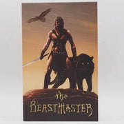 Beastmaster - Limited Edition Deluxe LED VHS featuring artwork of warrior with a sword and panther.