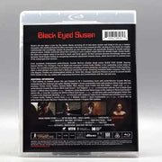 Vinegar Syndrome Pictures (VSP) Black Eyed Susan Blu-Ray with slipcase featuring film details and artwork.