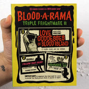 Blood-A-Rama Triple Frightmare II Blu-Ray with Slipcover featuring classic horror films.