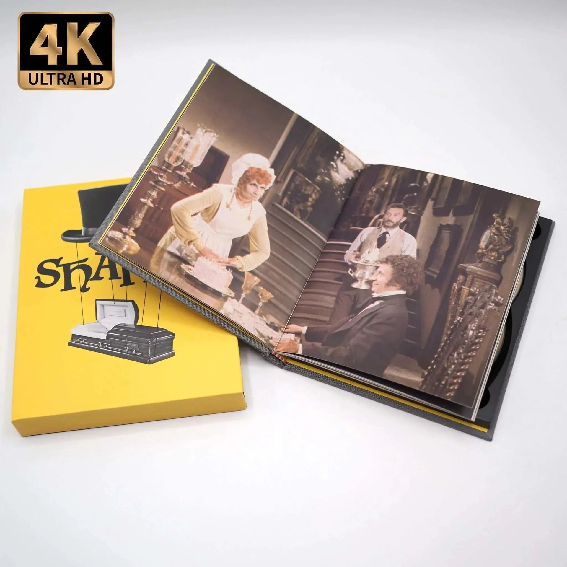 Cinématographe: Shanks 4K UHD + Blu-Ray inside media book image on top of front cover