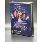 Galaxy Quest Limited Edition Steelbook 4K Ultra HD Blu-Ray Collectors Edition with slipcase and extras.