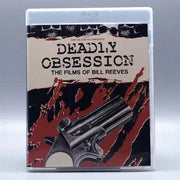 VHSHitfest - Deadly Obsession Blu-Ray cover featuring Bill Reeves films.