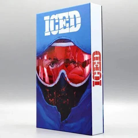 Degausser Video Iced Limited Edition Deluxe LED VHS packaging with ski goggles artwork.