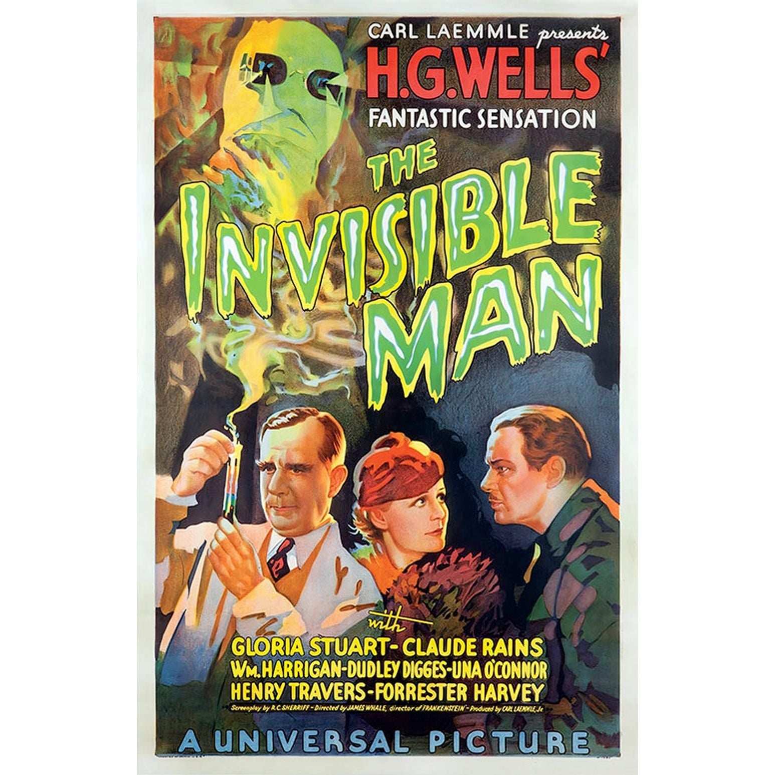 11x17 Poster from the movie The Invisible Man (1933)