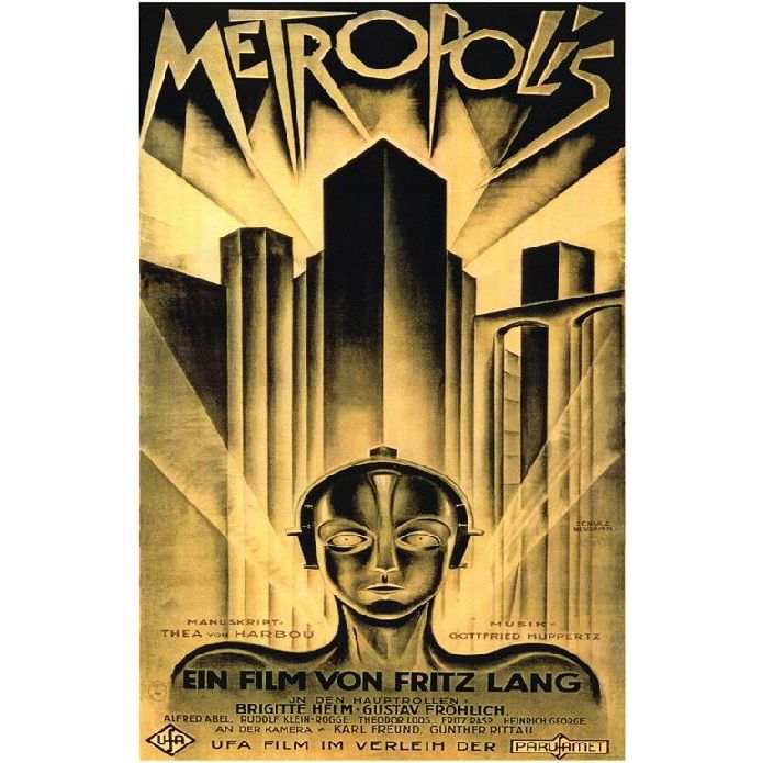 11x17 poster from the movie Metropolis (1927)