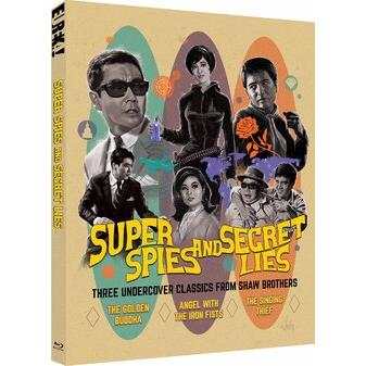 Super Spies And Secret Lies - Shaw Brothers Collection Limited Edition Blu-Ray with Slipcover movie cover