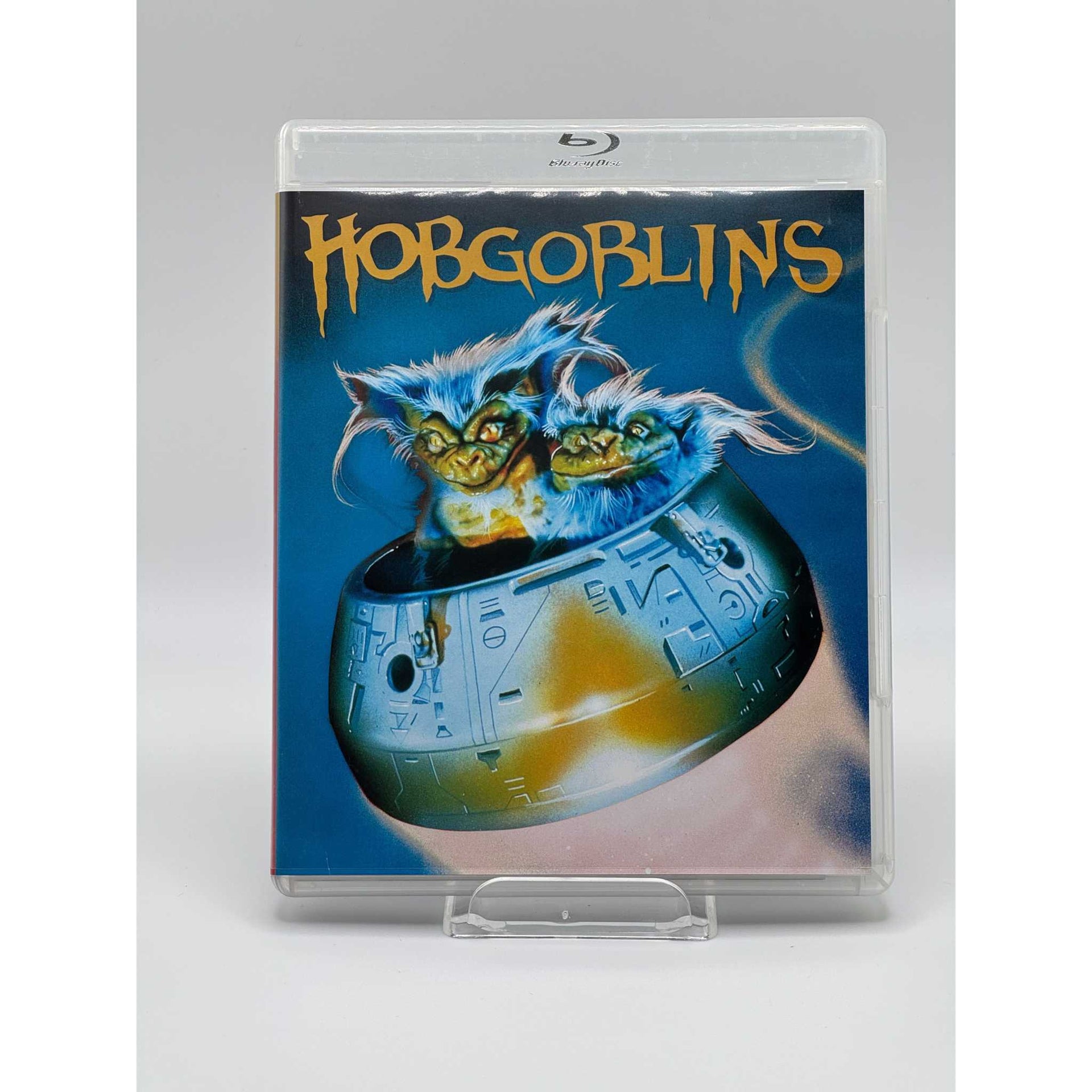 Hobgoblins Blu-Ray used with slipcover, featuring restored 2k transfer and bonus content.