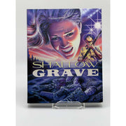 Shallow Grave Blu-Ray used with slipcover, thriller movie by Vinegar Syndrome.