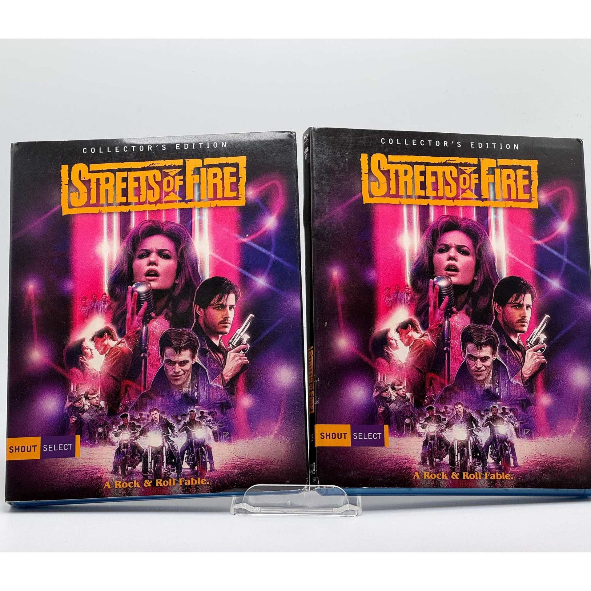 Streets of Fire Blu-Ray used with slipcover, Shout Factory edition, minor edge wear.