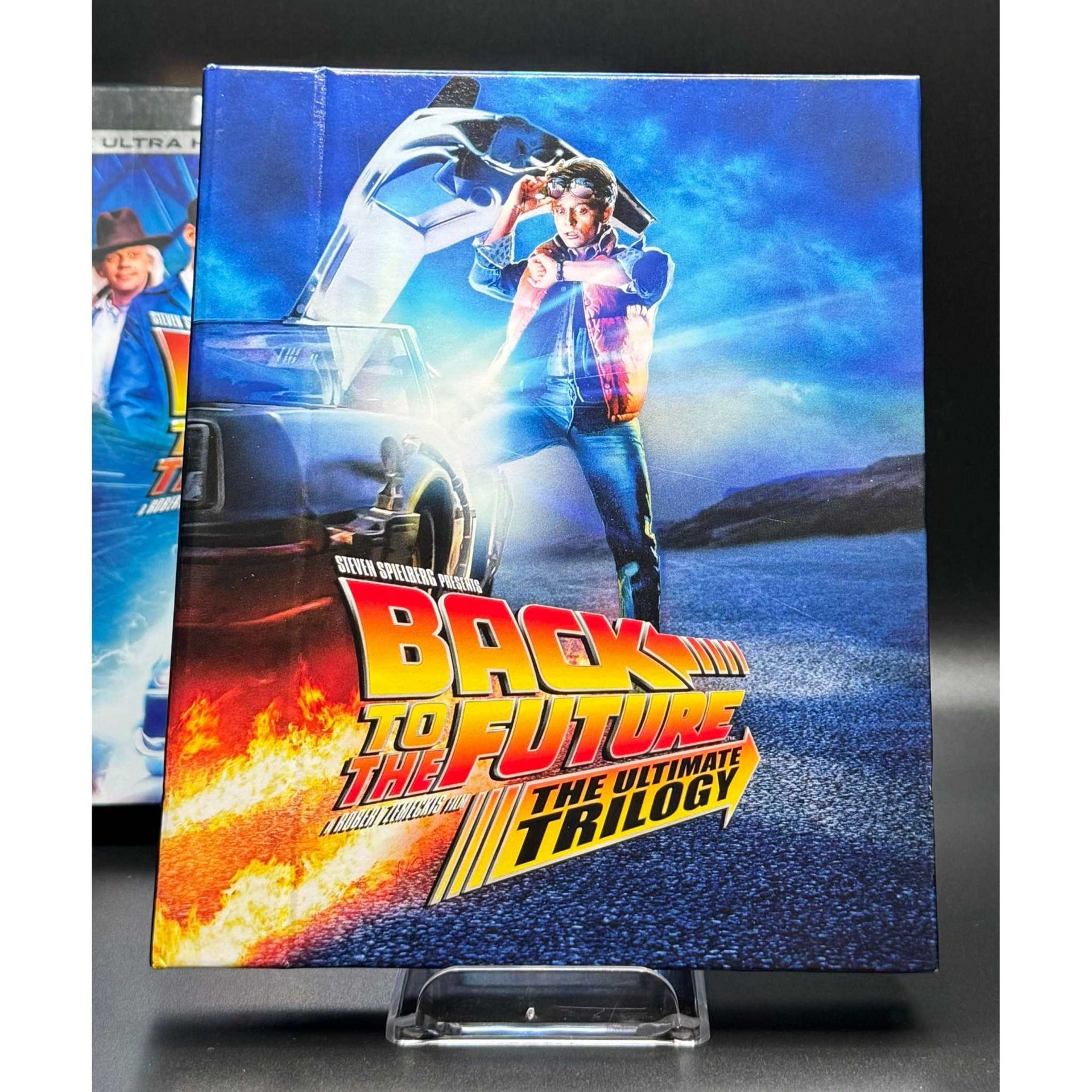 Back to the Future: The Ultimate Trilogy 4K UHD Blu-Ray Digibook with Slipcase, Used Condition